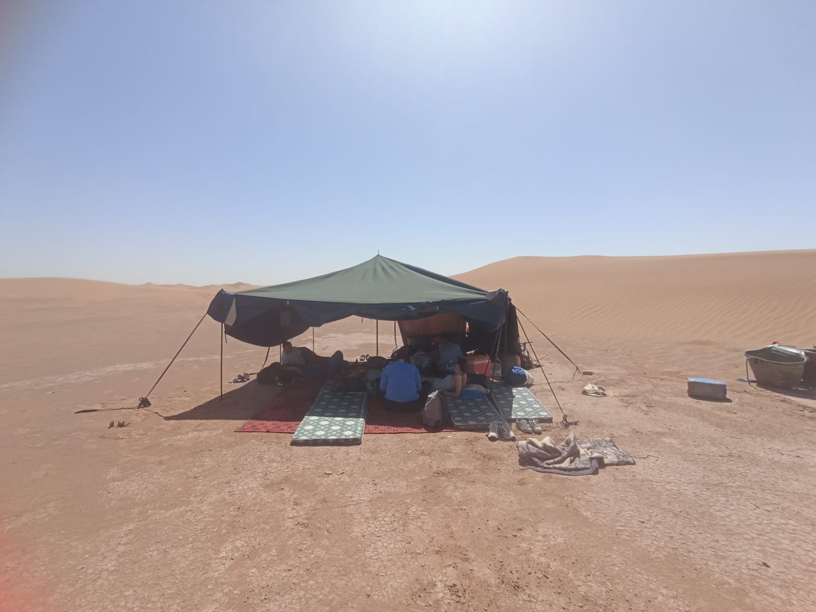 Trek from Oasis to Erg Chegaga